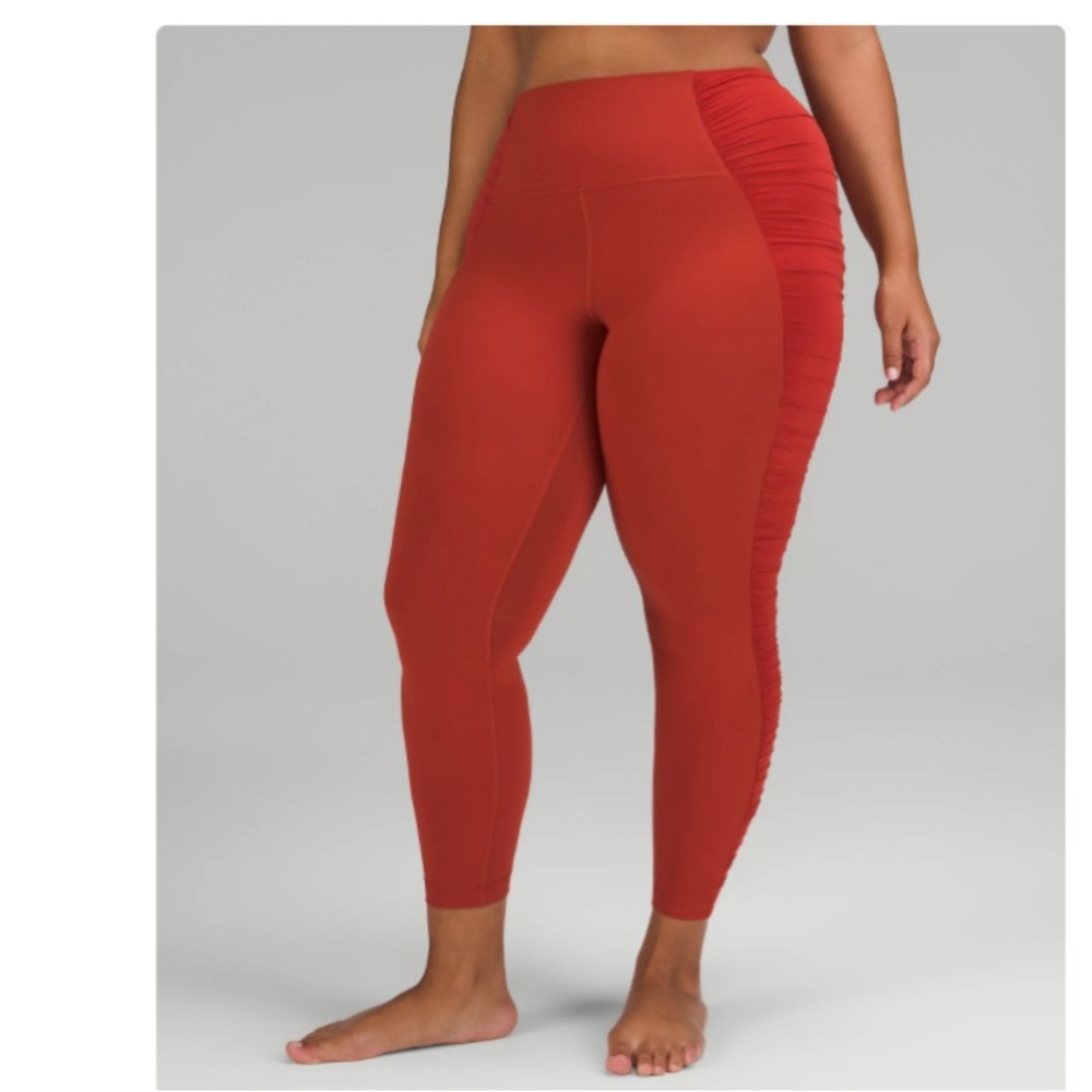Align high waisted cayenne ruched leggings 25”